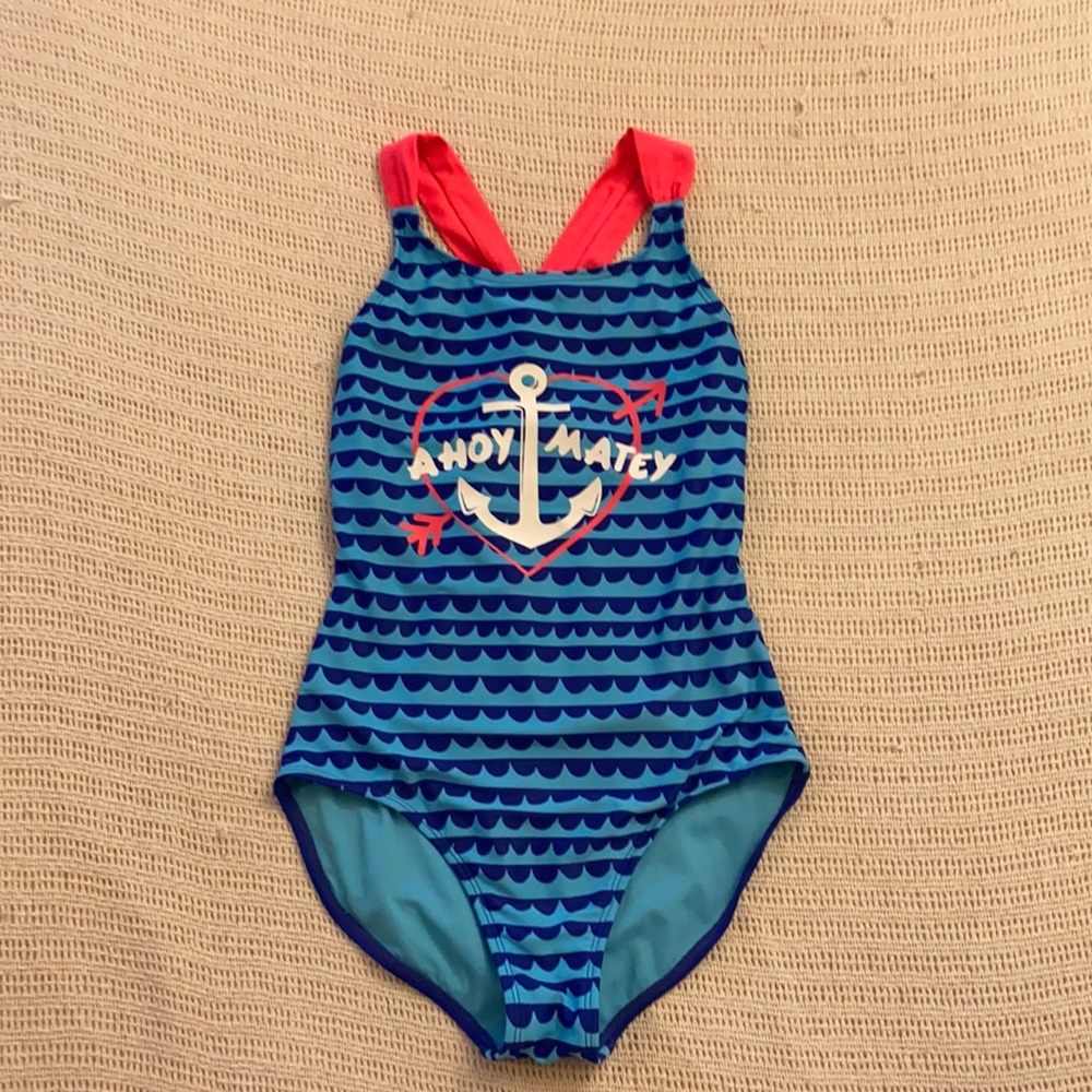 Girls One Piece Swimsuit ⚓️🌊⛵️🩱🏊‍♀️🏖☀️